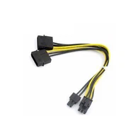 8 pin PCIe kaksi 4 Pin Molex virtajohto