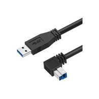 Standardi USB 3.0 A-tyypin alaskulma B-tyypin kaapeli