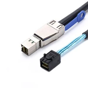 Mini SAS SFF-8644 sisäinen Mini SAS SFF-8643 -kaapeli